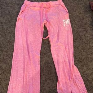 Pink pink pajama pants